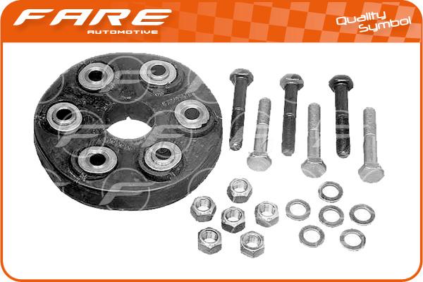 FARE SA 4193 - Шарнир, продольный вал autosila-amz.com