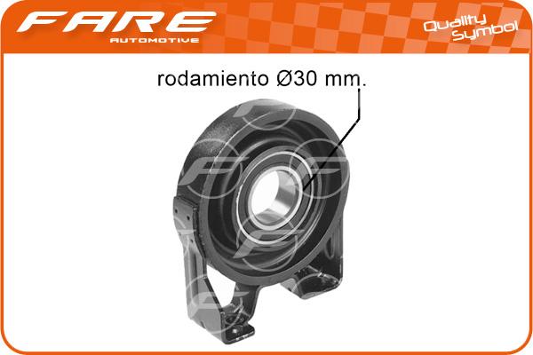 FARE SA 10558 - Подвеска, карданный вал autosila-amz.com