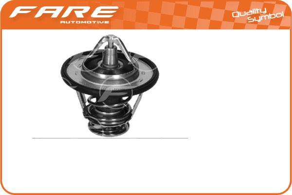 FARE SA 34752 - Термостат охлаждающей жидкости / корпус autosila-amz.com