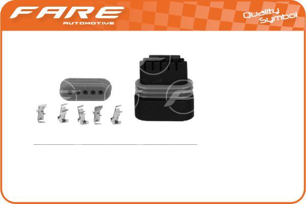 FARE SA 26607 - Ремонтный комплект кабеля, клапан возврата ОГ autosila-amz.com