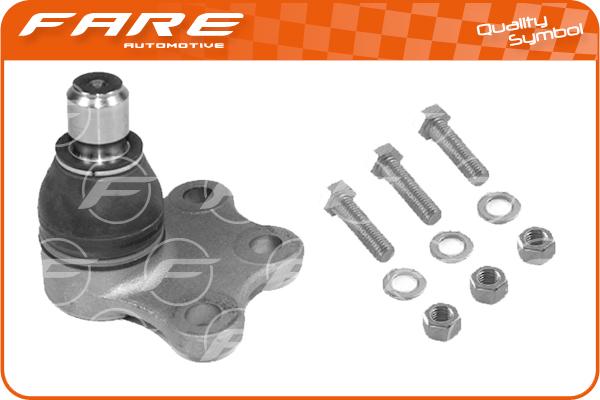 FARE SA RS187 - Шаровая опора, несущий / направляющий шарнир autosila-amz.com