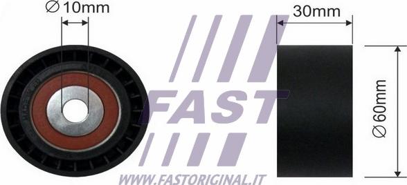 Fast FT44085 - Направляющий ролик, зубчатый ремень ГРМ autosila-amz.com