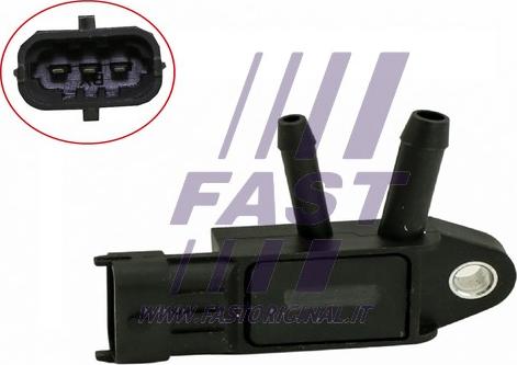 Fast FT54304 - Датчик, давление выхлопных газов autosila-amz.com