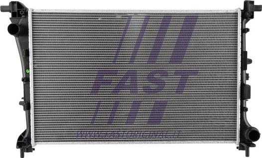 Fast FT55551 - Радиатор, охлаждение двигателя autosila-amz.com