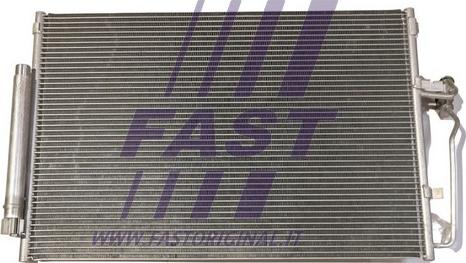Fast FT55319 - Конденсатор кондиционера autosila-amz.com