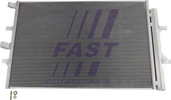Fast FT55318 - Конденсатор кондиционера autosila-amz.com