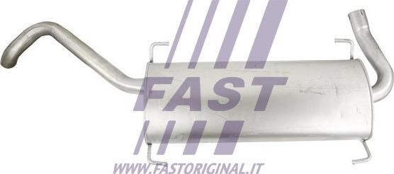 Fast FT84127 - Глушитель выхлопных газов, конечный autosila-amz.com