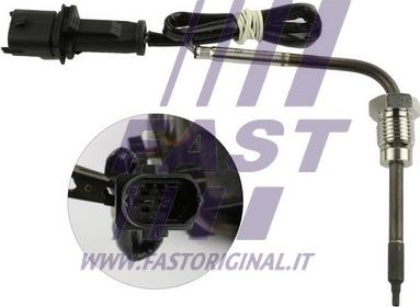 Fast FT80206 - Датчик, температура выхлопных газов autosila-amz.com