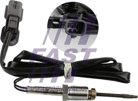 Fast FT80220 - Датчик, температура выхлопных газов autosila-amz.com