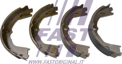 Fast FT30055 - Комплект тормозов, ручник, парковка autosila-amz.com