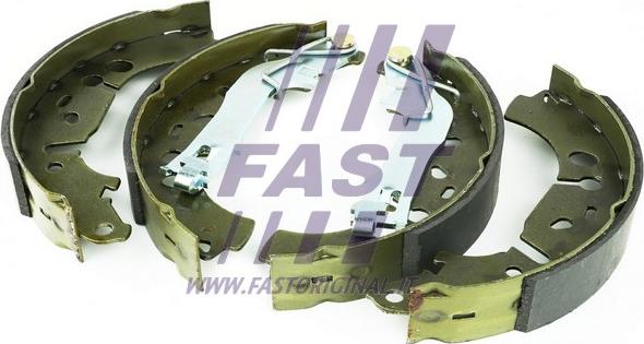 Fast FT30061 - Комплект тормозных колодок, барабанные autosila-amz.com