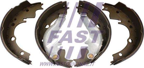 Fast FT30002 - Комплект тормозных колодок, барабанные autosila-amz.com