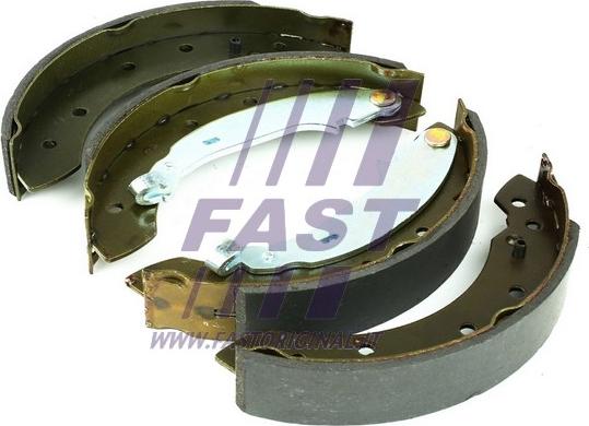 Fast FT30014 - Комплект тормозных колодок, барабанные autosila-amz.com