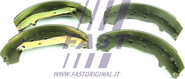 Fast FT30010 - Комплект тормозных колодок, барабанные autosila-amz.com