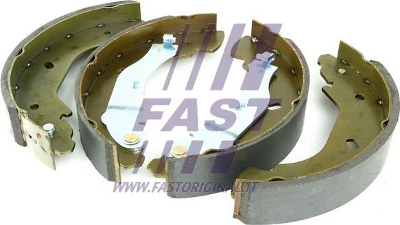 Fast FT30077 - Комплект тормозных колодок, барабанные autosila-amz.com