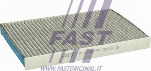 Fast FT37408PM - Фильтр воздуха в салоне autosila-amz.com
