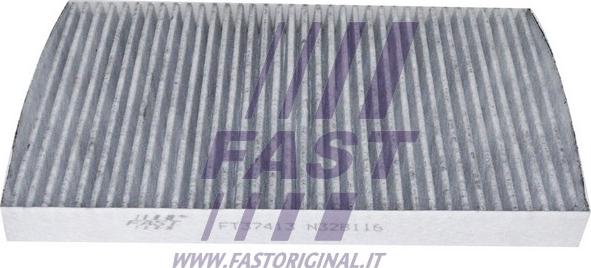 Fast FT37413 - Фильтр воздуха в салоне autosila-amz.com