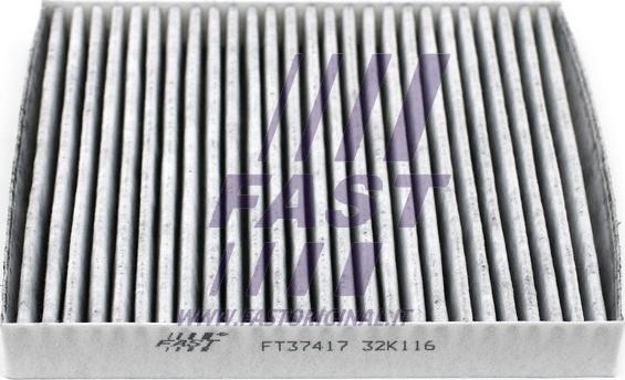 Fast FT37417 - Фильтр воздуха в салоне autosila-amz.com