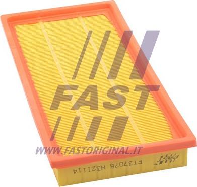 Fast FT37078 - Воздушный фильтр, двигатель autosila-amz.com