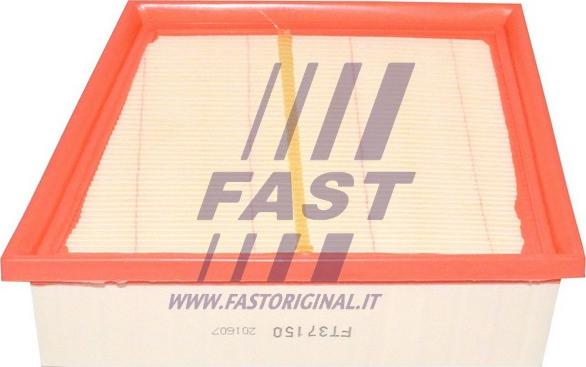 Fast FT37150 - Воздушный фильтр, двигатель autosila-amz.com