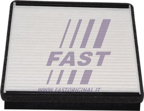 Fast FT37322 - Фильтр воздуха в салоне autosila-amz.com