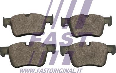 Fast FT29563 - Тормозные колодки, дисковые, комплект autosila-amz.com