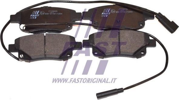 Fast FT29523 - Тормозные колодки, дисковые, комплект autosila-amz.com