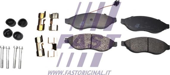 Fast FT29130HD - Тормозные колодки, дисковые, комплект autosila-amz.com