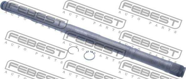 Febest 0412-CY2MTLH - Приводной вал autosila-amz.com