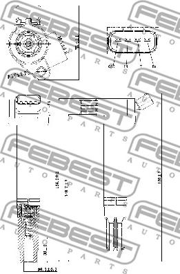 Febest 01640-007 - КАТУШКА ЗАЖИГАНИЯ TOYOTA RAV4 ACA3#,ALA3#,GSA33,ZSA3# 2005.11-2012.12 [EU] autosila-amz.com