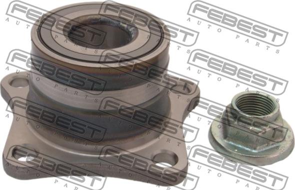 Febest 0182-AE100R - Ступица колеса, поворотный кулак autosila-amz.com