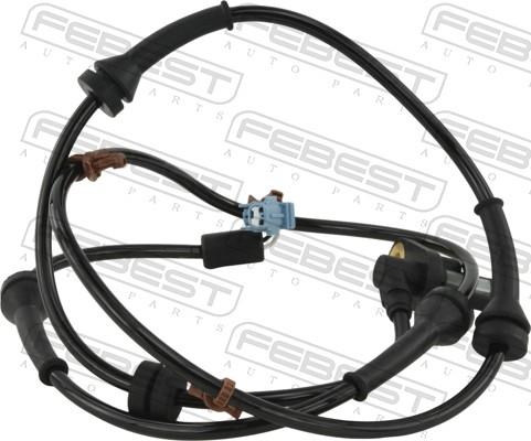 Febest 02606-016 - Датчик ABS, частота вращения колеса autosila-amz.com