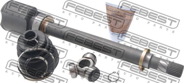 Febest 0211-C11XRH - Шарнирный комплект, ШРУС, приводной вал autosila-amz.com