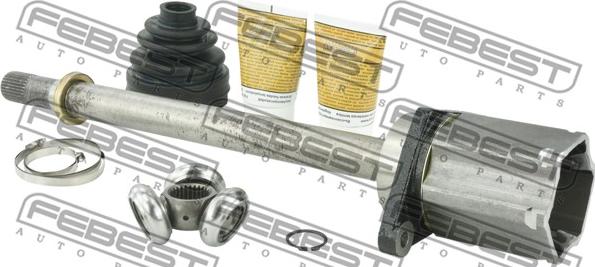 Febest 0211-J32RH - Шарнирный комплект, ШРУС, приводной вал autosila-amz.com