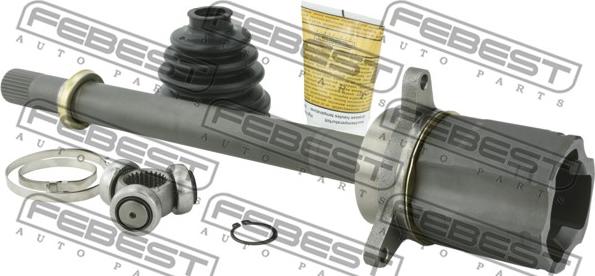 Febest 0211-U31RH - Шарнирный комплект, ШРУС, приводной вал autosila-amz.com