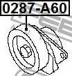 Febest 0287-A60 - ролик натяжной ремня генератора!\ Ford Mondeo/Focus 1.6-2.0 98> autosila-amz.com