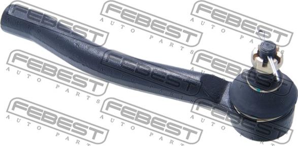 Febest 0221-F15LH - Наконечник рулевой тяги, шарнир autosila-amz.com