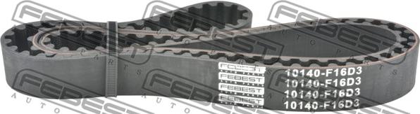 Febest 10140-F16D3 - Зубчатый ремень ГРМ autosila-amz.com