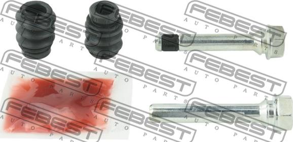 Febest 1074-C100F-KIT - Направляющий болт, корпус скобы тормоза autosila-amz.com