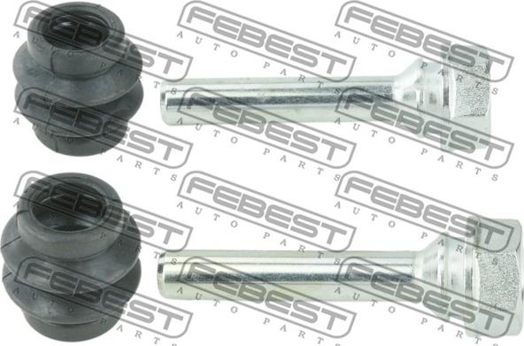 Febest 1074-C100R-KIT - Направляющий болт, корпус скобы тормоза autosila-amz.com