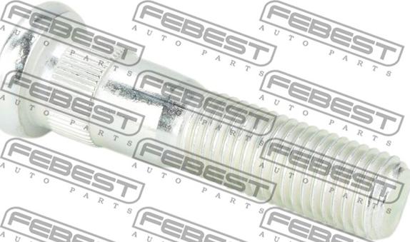 Febest 1284-002 - Шпилька ступицы колеса autosila-amz.com