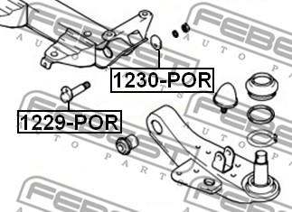 Febest 1230-POR - ЭКСЦЕНТРИК (HYUNDAI H-1 2001-) FEBEST autosila-amz.com