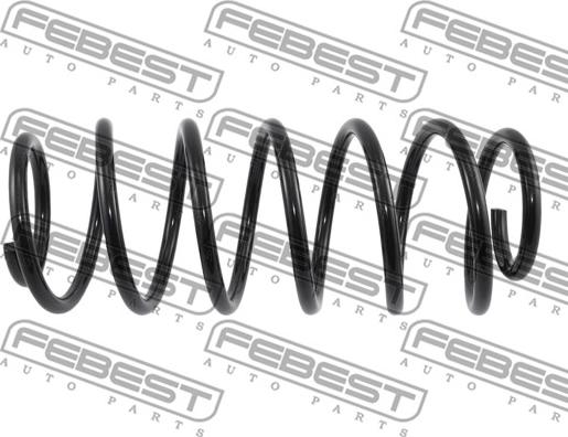 Febest 1708-006F-KIT - Комплект ходовой части, пружины autosila-amz.com