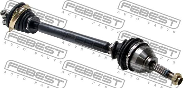 Febest 2414-LOGLH - Привод RENAULT LOGAN 2005-2013 передний левый 30x682x21 \ 2414-LOGLH FEBEST autosila-amz.com