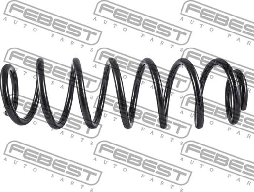 Febest 2608-005R-KIT - Комплект ходовой части, пружины autosila-amz.com