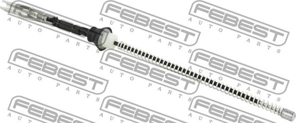 Febest 21100-FOCIIR - Тросик, cтояночный тормоз autosila-amz.com