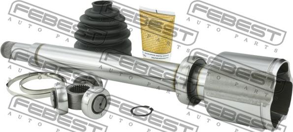 Febest 2111-TT9RH - Шарнирный комплект, ШРУС, приводной вал autosila-amz.com