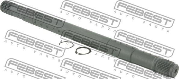 Febest 2112-CB4LH - Приводной вал autosila-amz.com