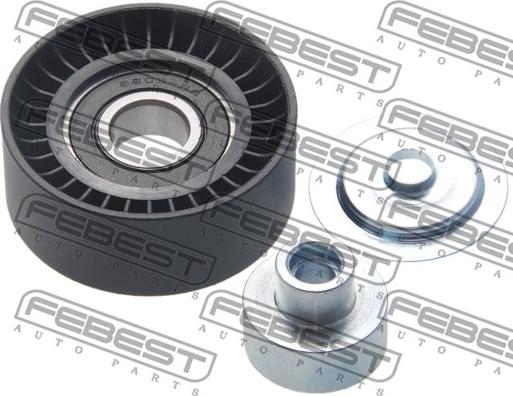 Febest 2187-FYD2 - РОЛИК НАТЯЖНОЙ FORD MONDEO GE 2000-2007 autosila-amz.com