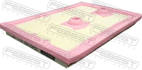 Febest 2342-001 - Воздушный фильтр, двигатель autosila-amz.com